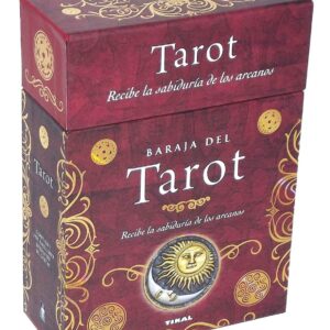 Baraja del Tarot Tikal cartas de adivinación diseño tradicional esotérico