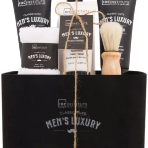 Cesta de Cosmética para Hombre IDCI set cuidado personal 6 productos regalo