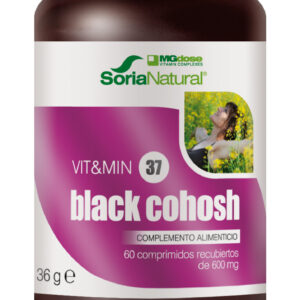 Black Cohosh Soria Natural 60 Comprimidos planta cimicifuga bienestar femenino