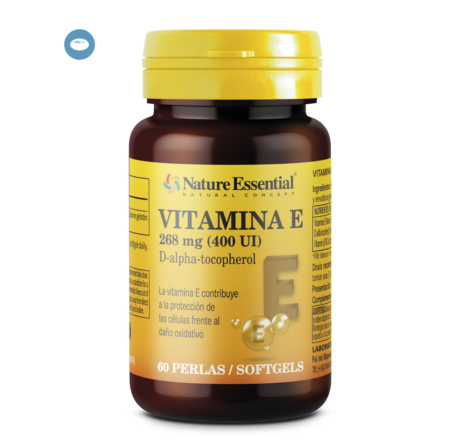 Vitamina E Nature Essential 60 Perlas