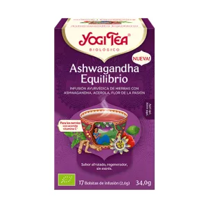 Yogi Tea Ashwagandha 17 Bolsitas Bio infusión ecológica