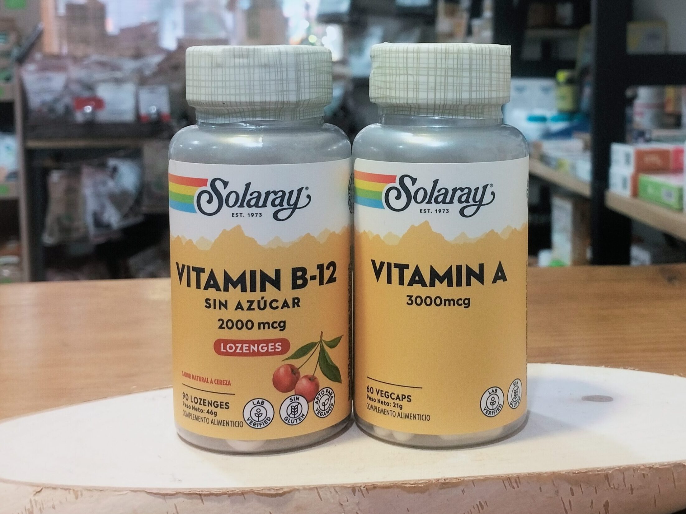 herbolario, productos naturales, tienda, vitamina b12 sublingual vitamina A