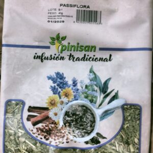 Pasiflora Infusión a granel Passiflora Pinisan 40 g planta medicinal relajación infusión