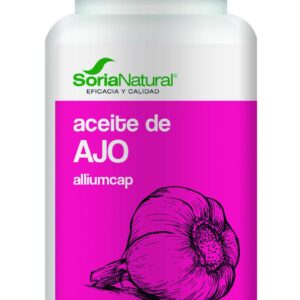 Aceite de Ajo Soria Natural 150 perlas complemento alimenticio natural en cápsulas blandas