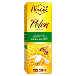 Tongil Apicol Polen Abierto Gotas 60 ml complemento alimenticio de polen de flores