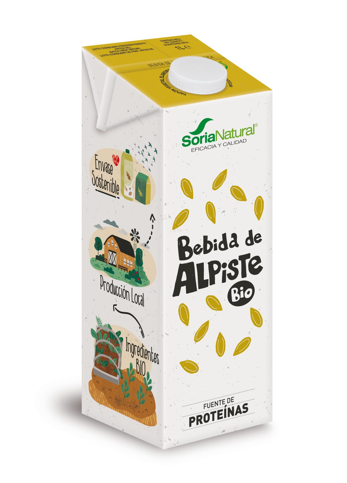 Bebida de Alpiste Bio Soria Natural 1 L