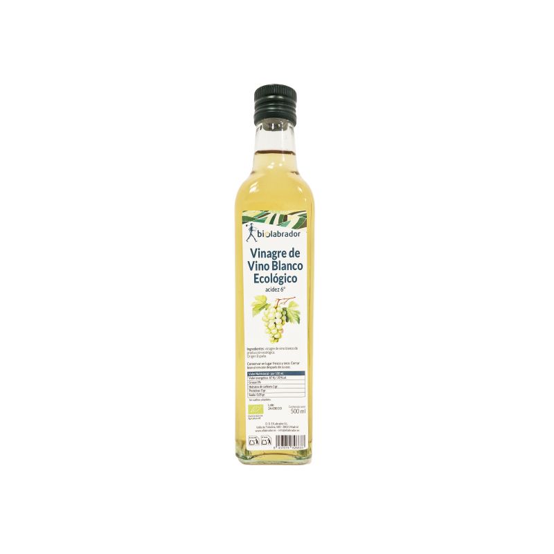 Vinagre de Vino Biolabrador 500 ml Bio elaborado con ingredientes bio