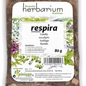 Herbarium Respira Pinisan mezcla natural de plantas para infusión 80 g
