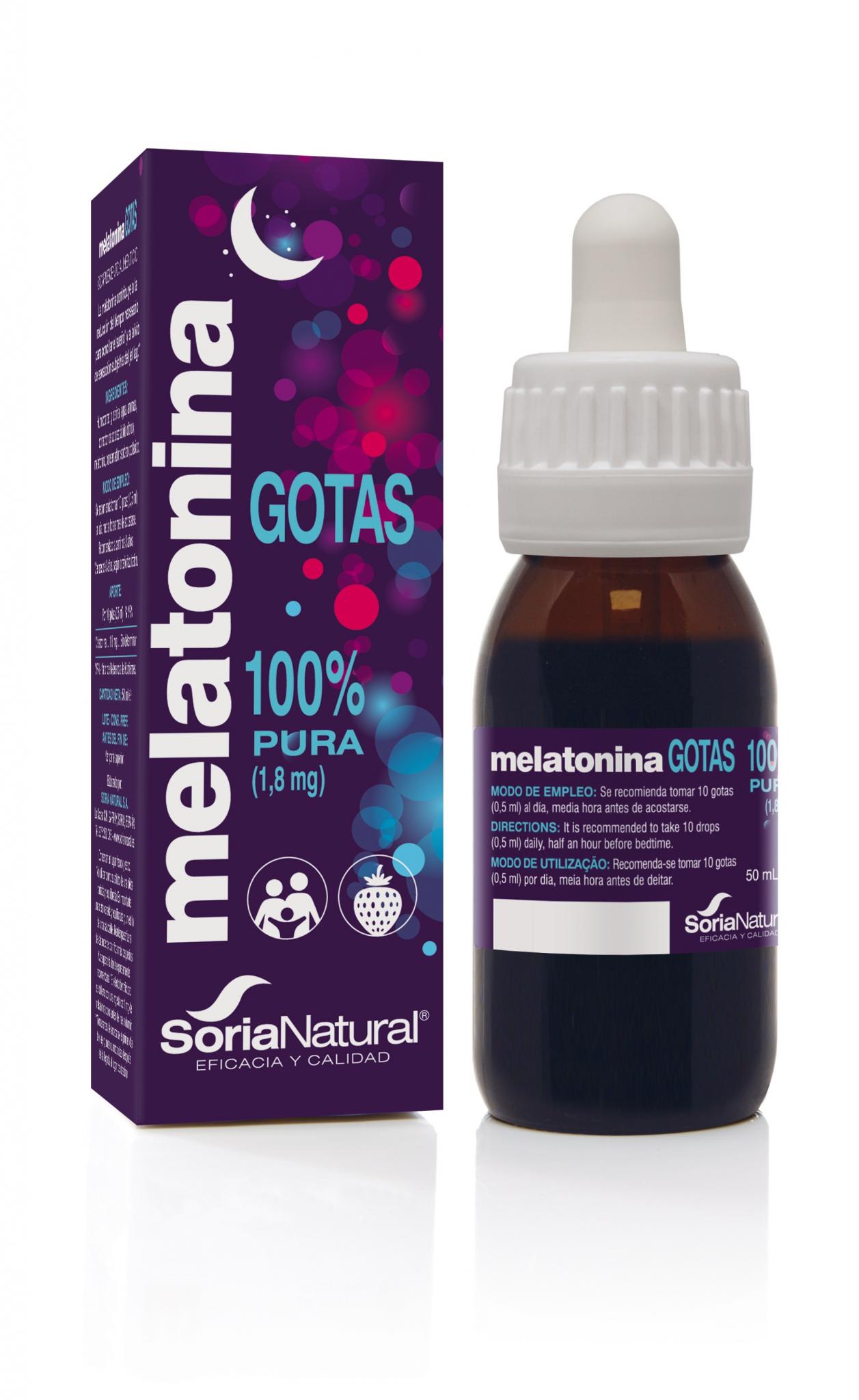 Melatonina Soria Natural Gotas 50 ml