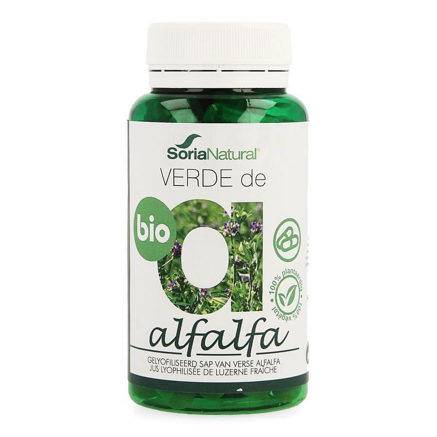 Verde de Alfalfa Soria Natural 80 Cápsulas Bio