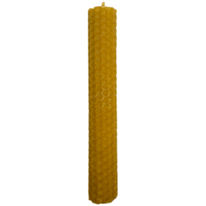 Vela Artesanal de Cera de Abeja Ecológica Natural 15 cm