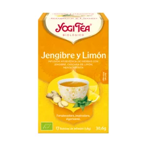 Yogi Tea Jengibre Limón ecologica sobres