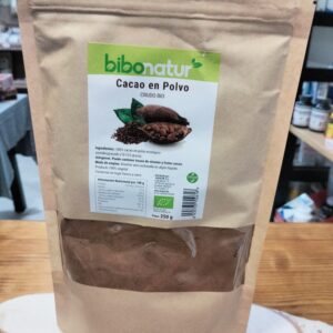 cacao bio semidesgresado en polvo bibonatur