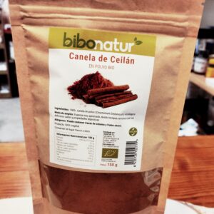 Canela Ceylán Bio en Polvo Bibonatur 150 g
