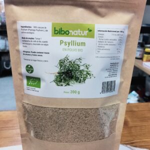 Psyllium en Polvo Bio Bibonatur 200 g