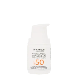 Crema Facial Solar SPF 50 Arganour 50 ml